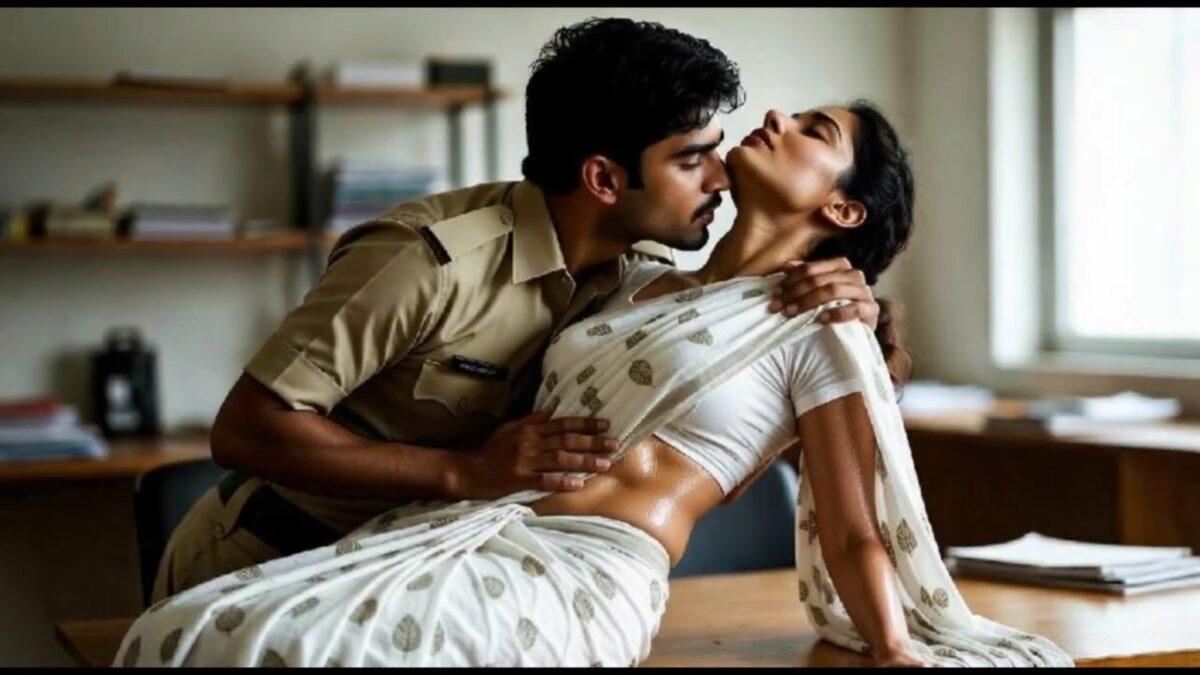 Wet Boss Shruti getting satisfied by peon vinod.