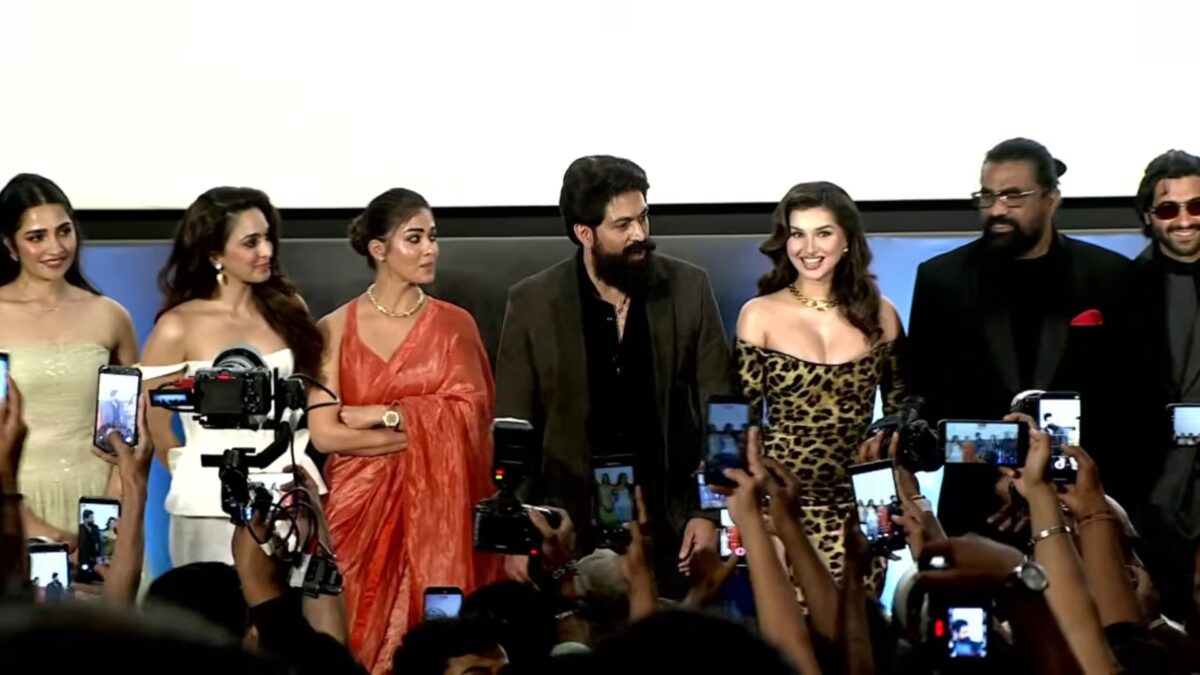 Yash, Tara Sutaria, Nayanthara, Kiara Advani at Toxic trailer launch
